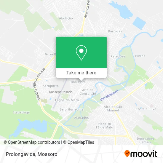 Prolongavida map