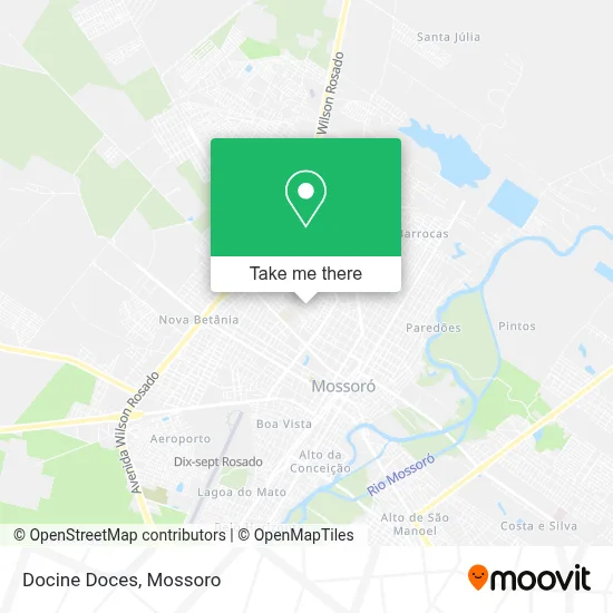 Docine Doces map