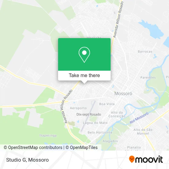 Studio G map