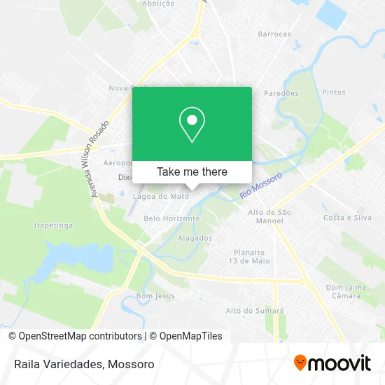 Raila Variedades map