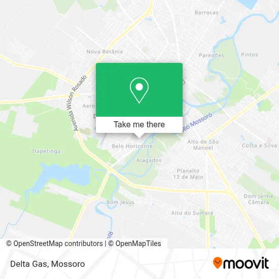 Delta Gas map