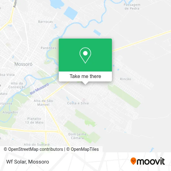 Wf Solar map