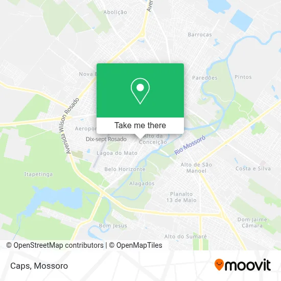 Caps map