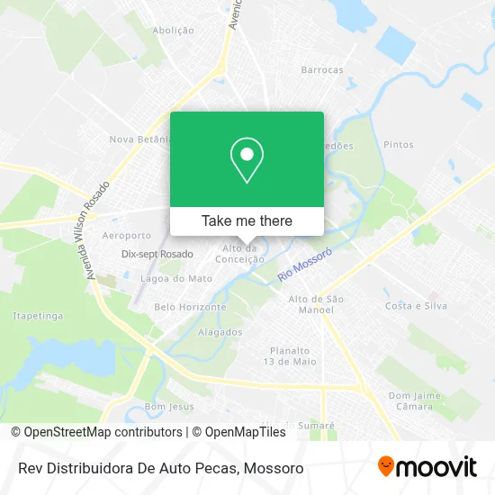 Rev Distribuidora De Auto Pecas map