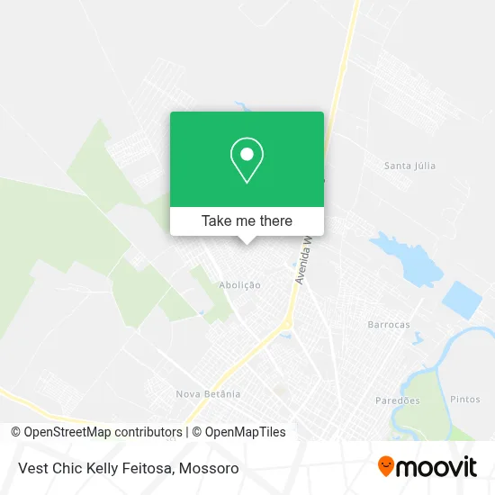 Vest Chic Kelly Feitosa map