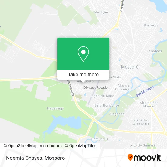 Noemia Chaves map