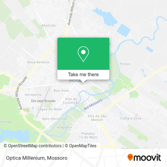 Optica Millenium map