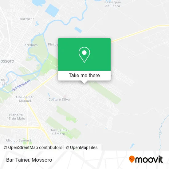 Bar Tainer map