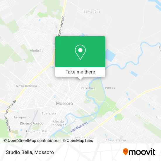 Studio Bella map