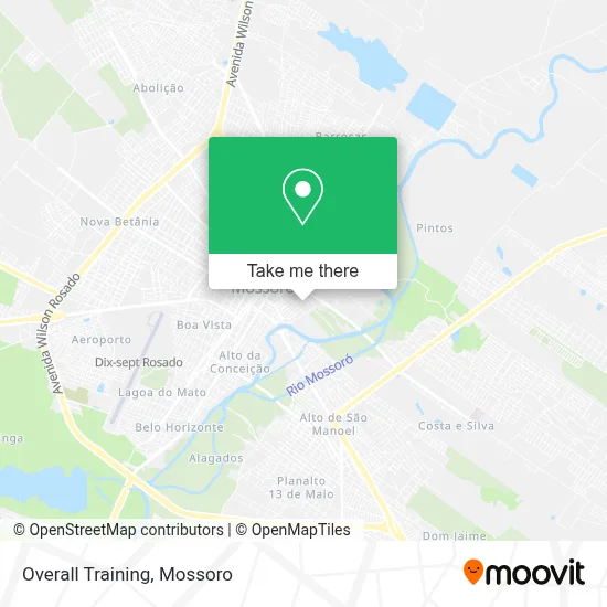 Overall Training map