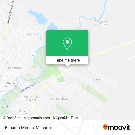 Encanto Modas map