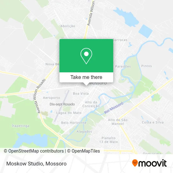 Moskow Studio map