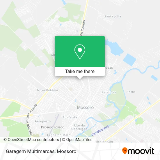 Garagem Multimarcas map