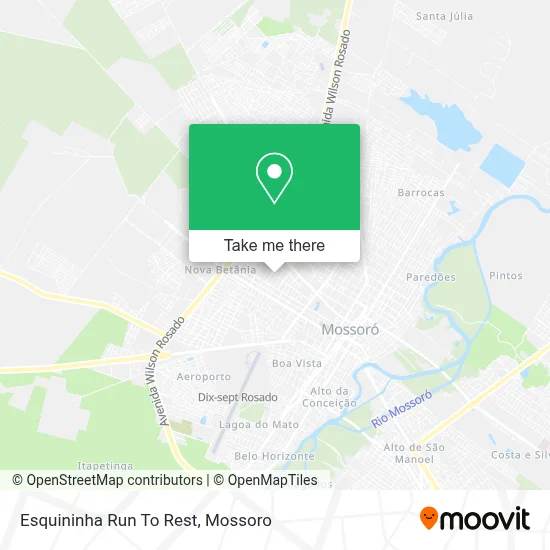 Esquininha Run To Rest map