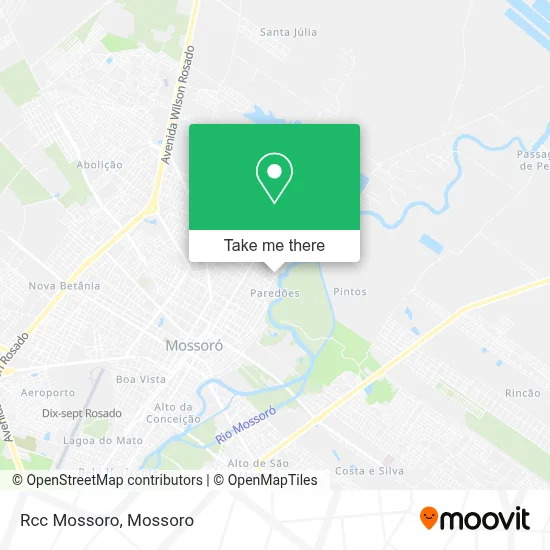 Rcc Mossoro map
