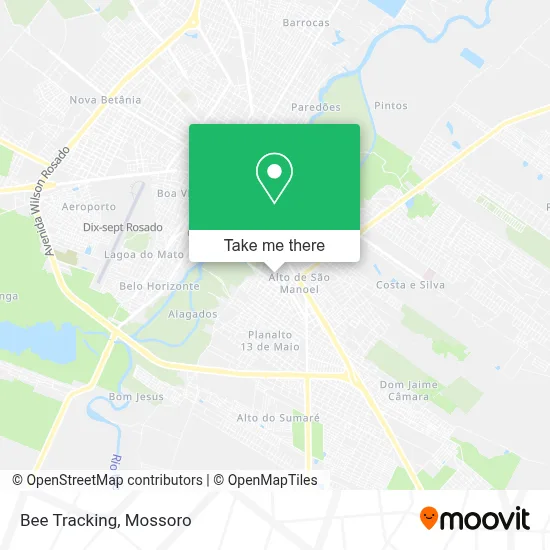 Bee Tracking map