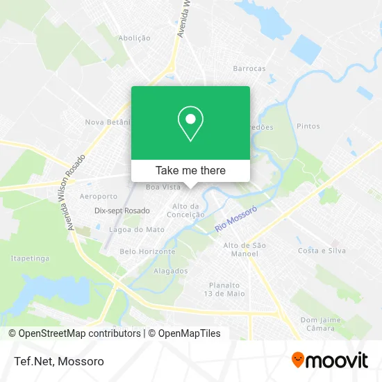 Tef.Net map