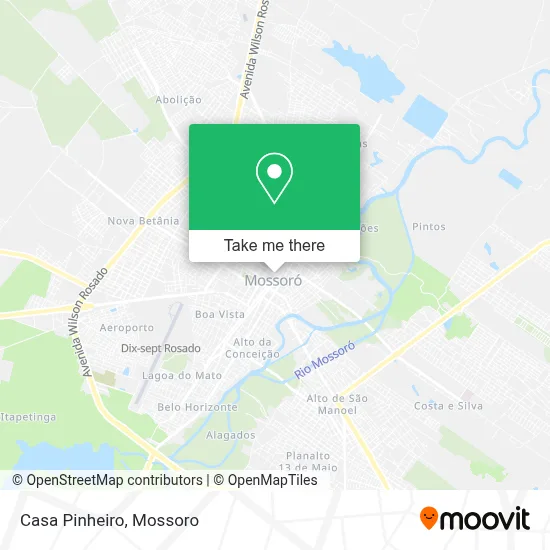 Casa Pinheiro map