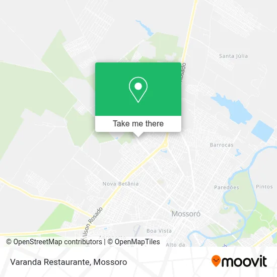 Varanda Restaurante map