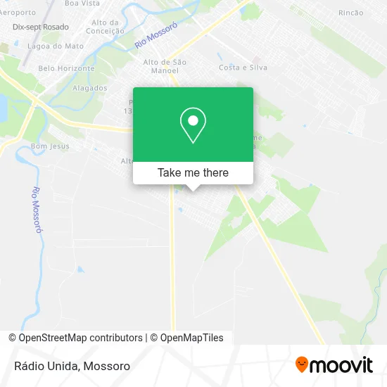 Rádio Unida map