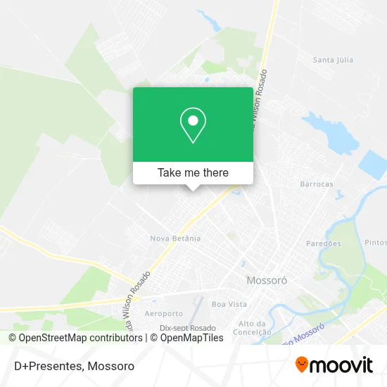 D+Presentes map