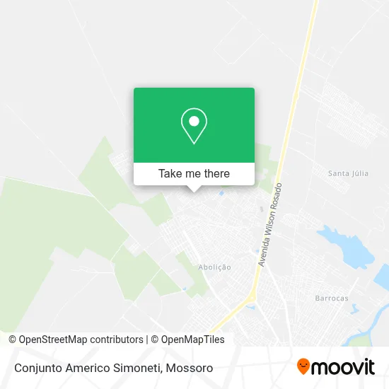 Conjunto Americo Simoneti map