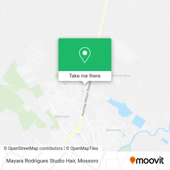 Mayara Rodrigues Studio Hair map