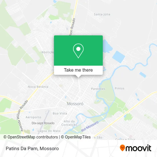 Patins Da Pam map