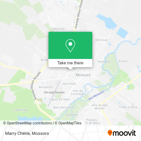Marry Chérie map