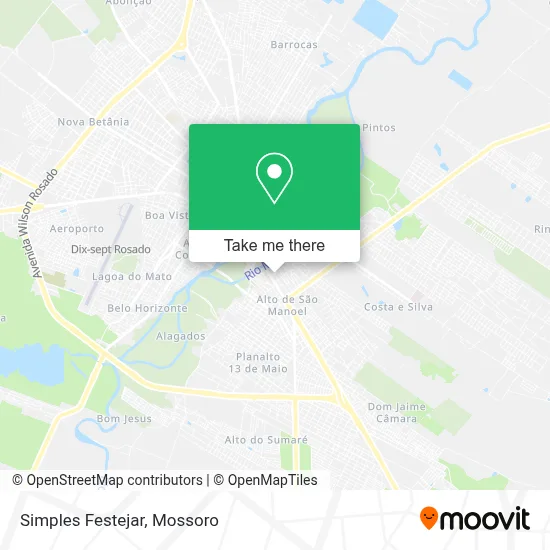 Simples Festejar map