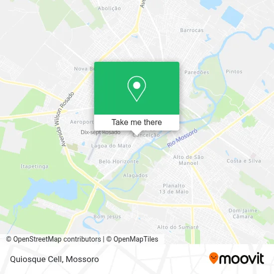 Quiosque Cell map
