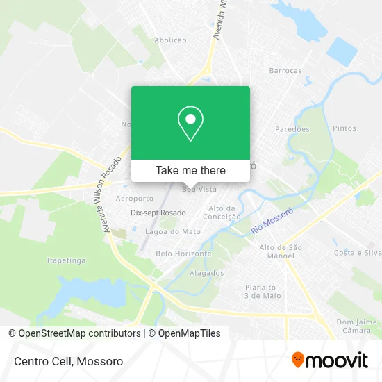Centro Cell map