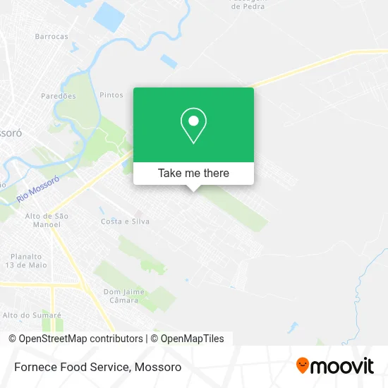 Fornece Food Service map