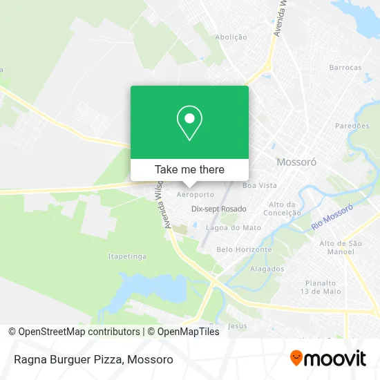 Ragna Burguer Pizza map