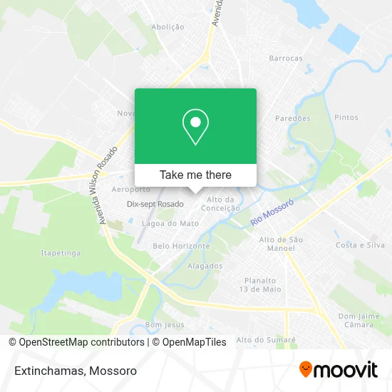 Extinchamas map