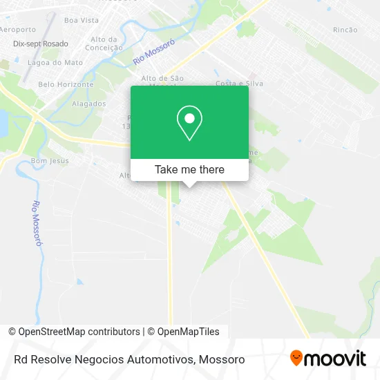 Rd Resolve Negocios Automotivos map