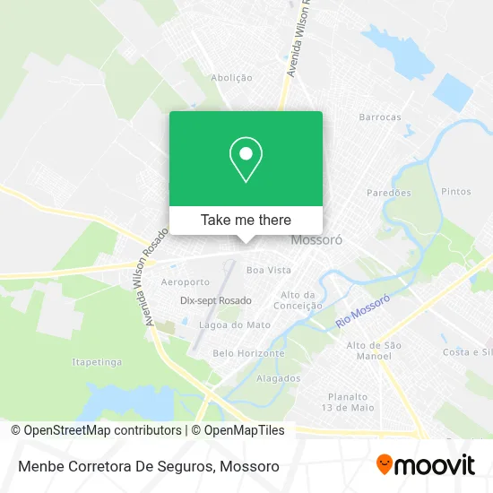 Menbe Corretora De Seguros map