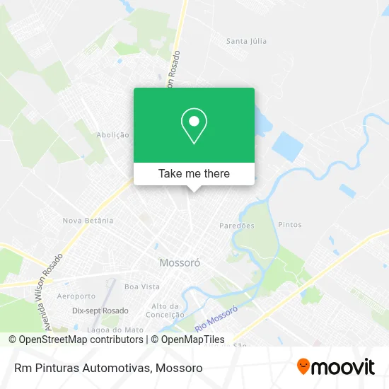 Rm Pinturas Automotivas map