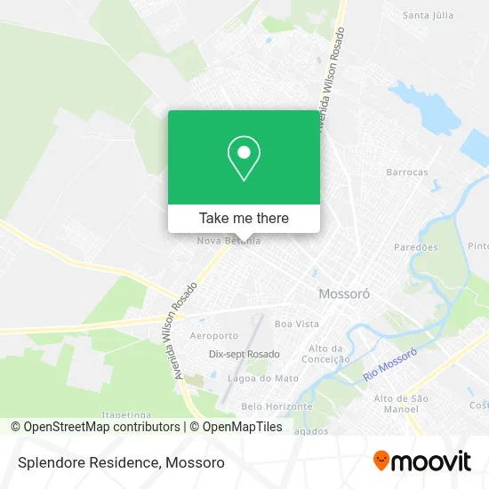 Splendore Residence map