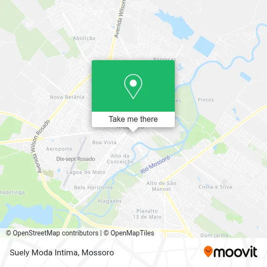 Suely Moda Intima map