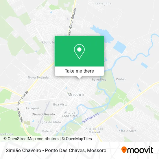 Simião Chaveiro - Ponto Das Chaves map