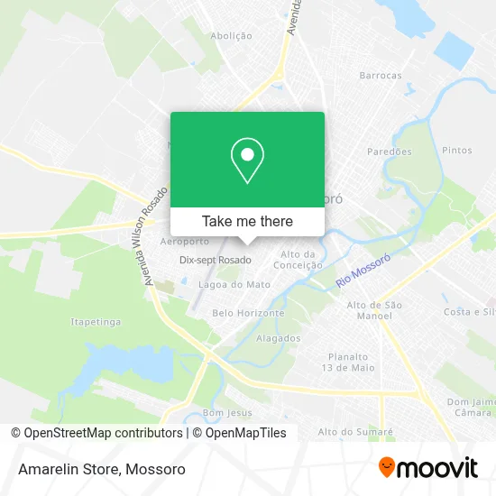 Amarelin Store map
