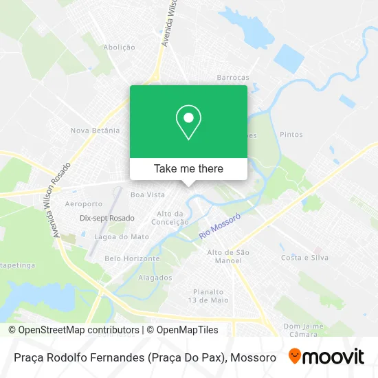 Praça Rodolfo Fernandes (Praça Do Pax) map