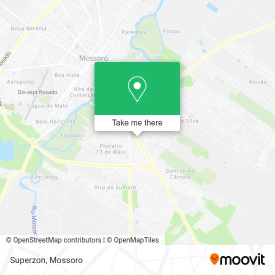 Superzon map