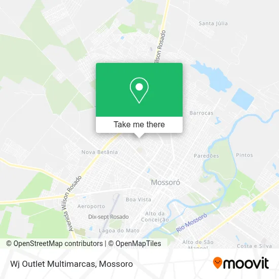 Wj Outlet Multimarcas map