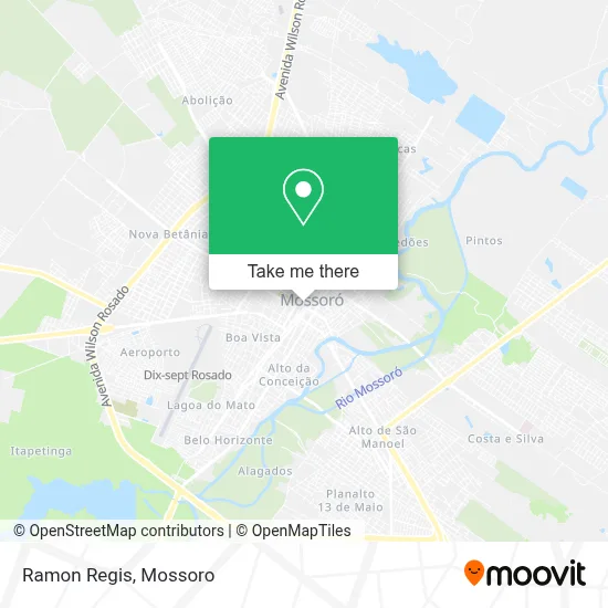 Ramon Regis map