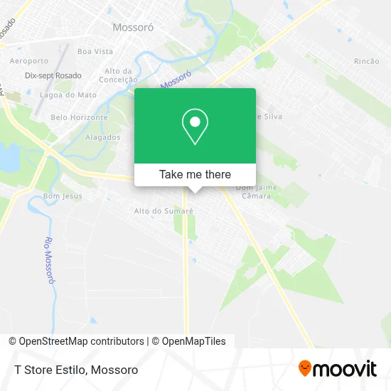 T Store Estilo map