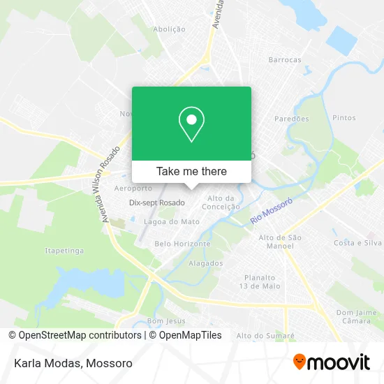 Karla Modas map