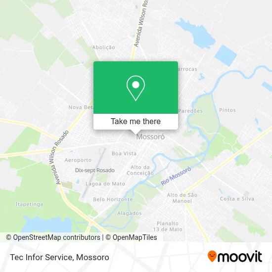 Tec Infor Service map