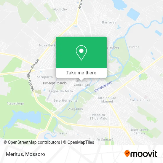 Meritus map